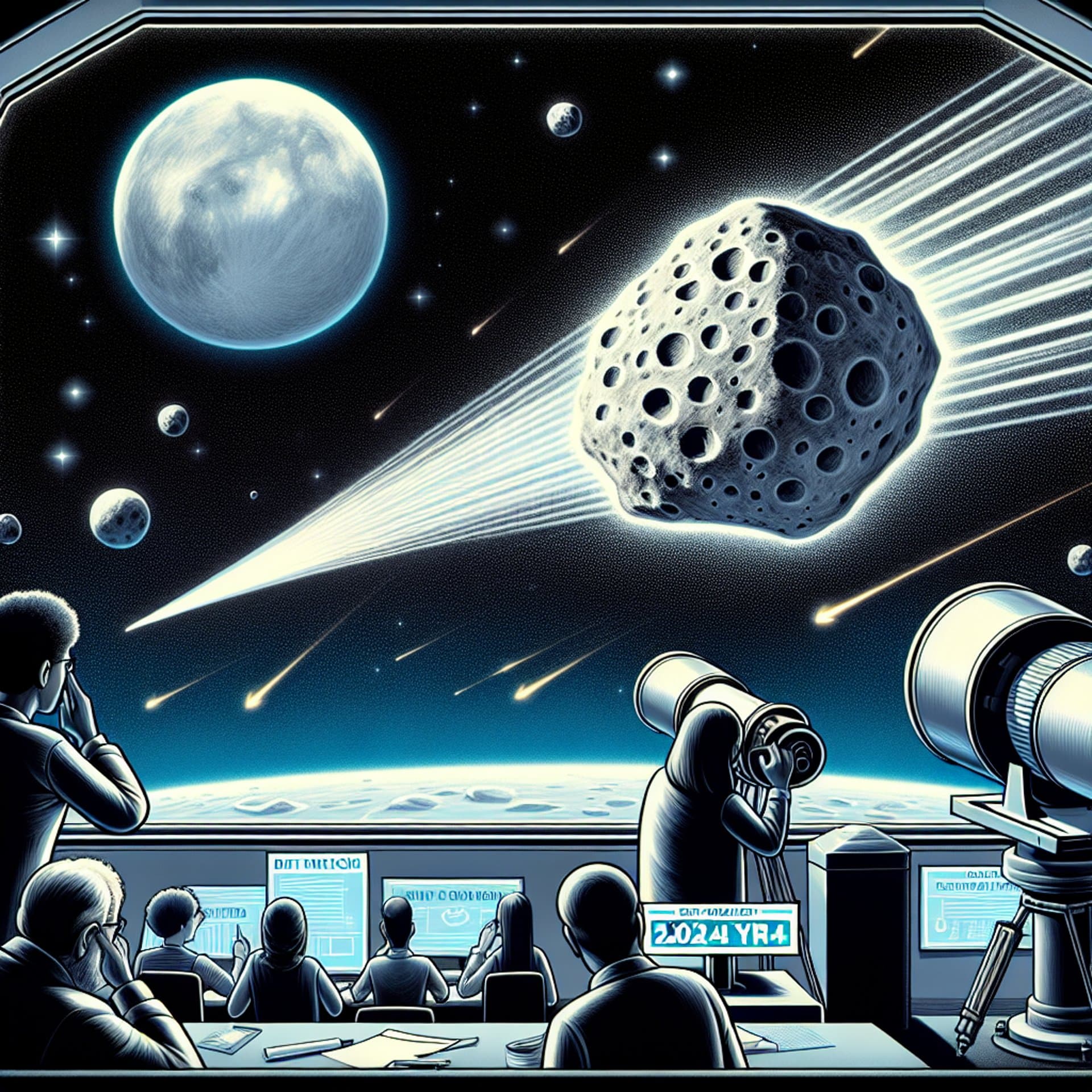 Asteroid 2024 YR4: Should We Intervene Before It Clashes with the Moon?