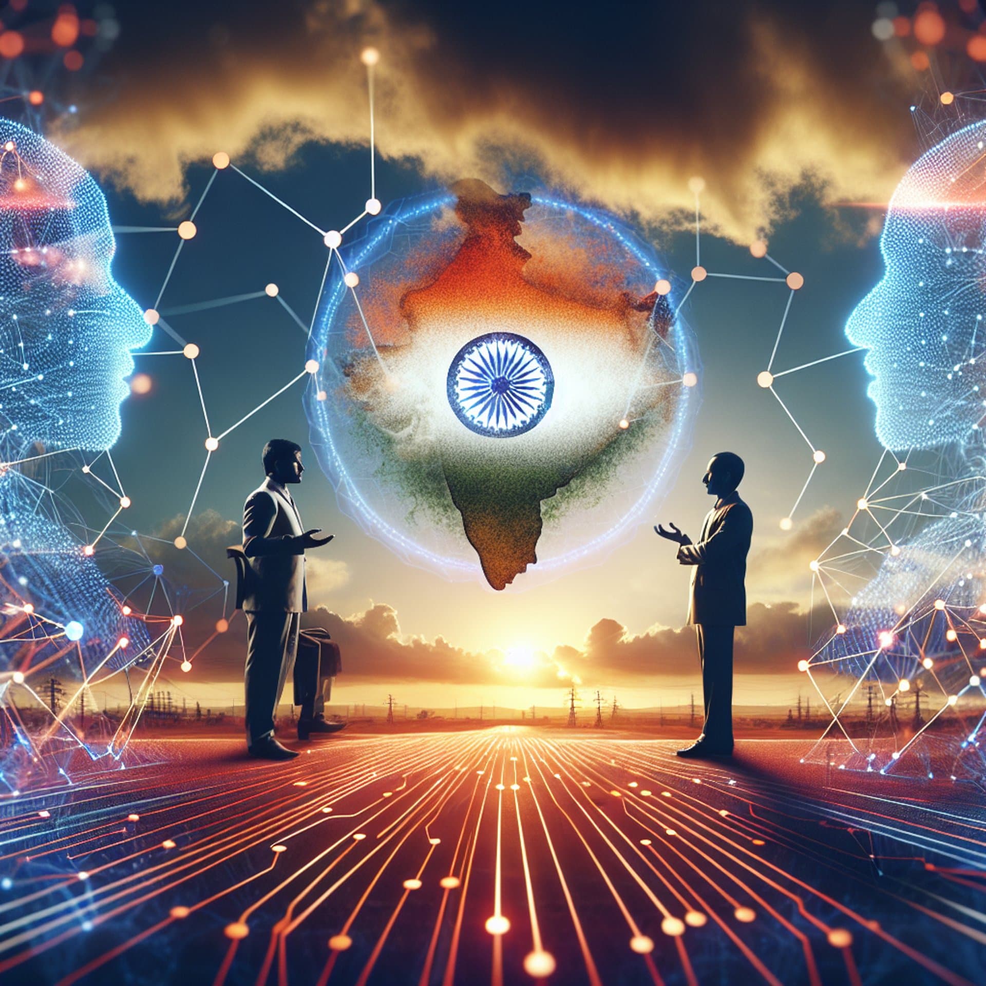 A Visionary Meeting: Vishal Sikka & PM Modi Discuss AI's Future in India