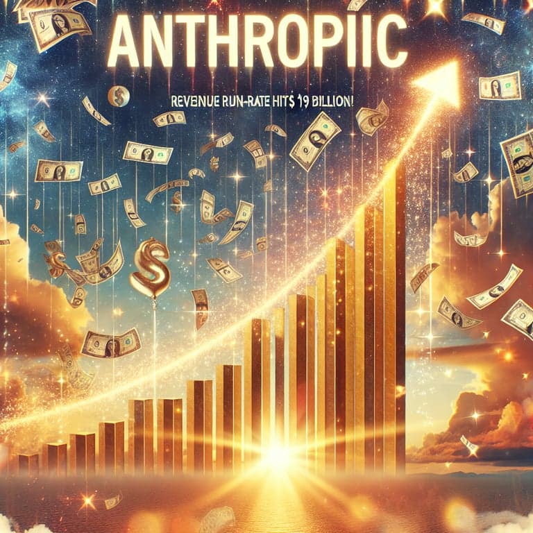 Anthropic's Phenomenal Rise: Revenue Run-Rate Hits $19 Billion!