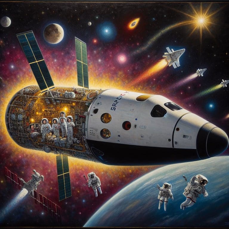 SpaceX Crew Dragon's Stellar Performance: Delivering Fresh Faces to ISS