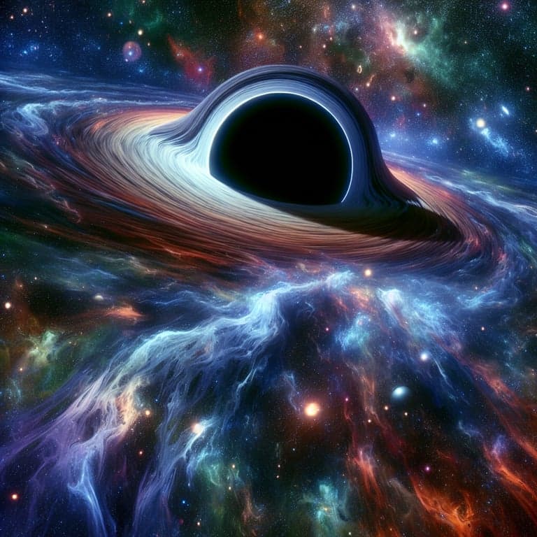 Hubble Spots a Wandering Supermassive Black Hole – A Roaming Giant in the Cosmos!