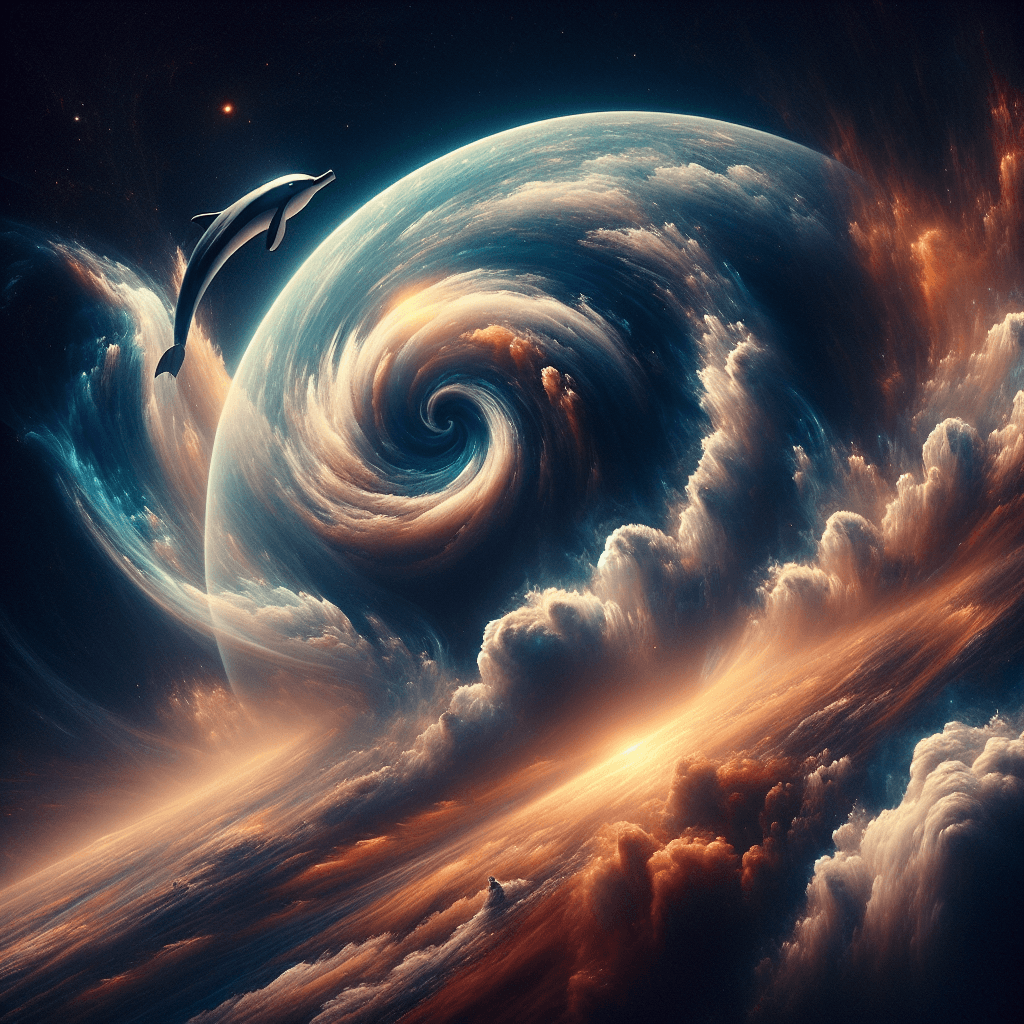 Juno Captures 'Dolphin' in Jupiter's Clouds!