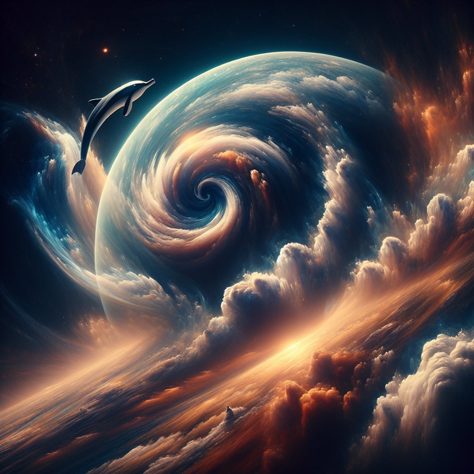 Juno Captures 'Dolphin' in Jupiter's Clouds!