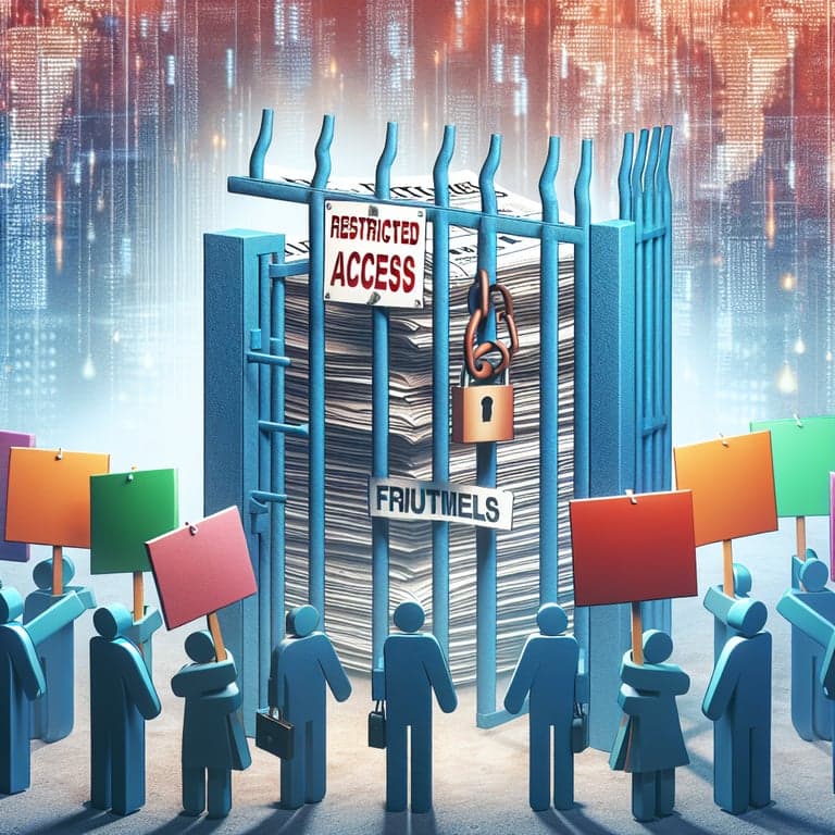 Financial Times Article Access Restricted: Call for More Open Information