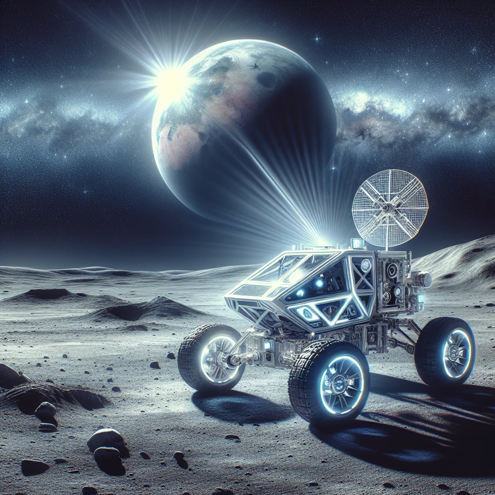 NASA's Moon Buggy Prototypes Prepare for Artemis Era