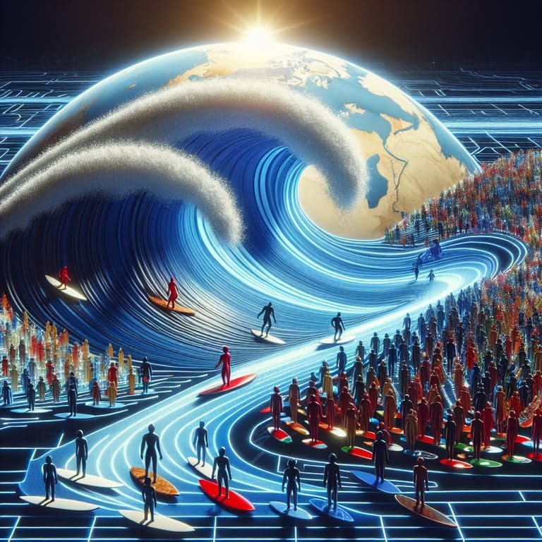 China's AI Revolution: 1.125 Billion Internet Users Ride the Generative AI Wave