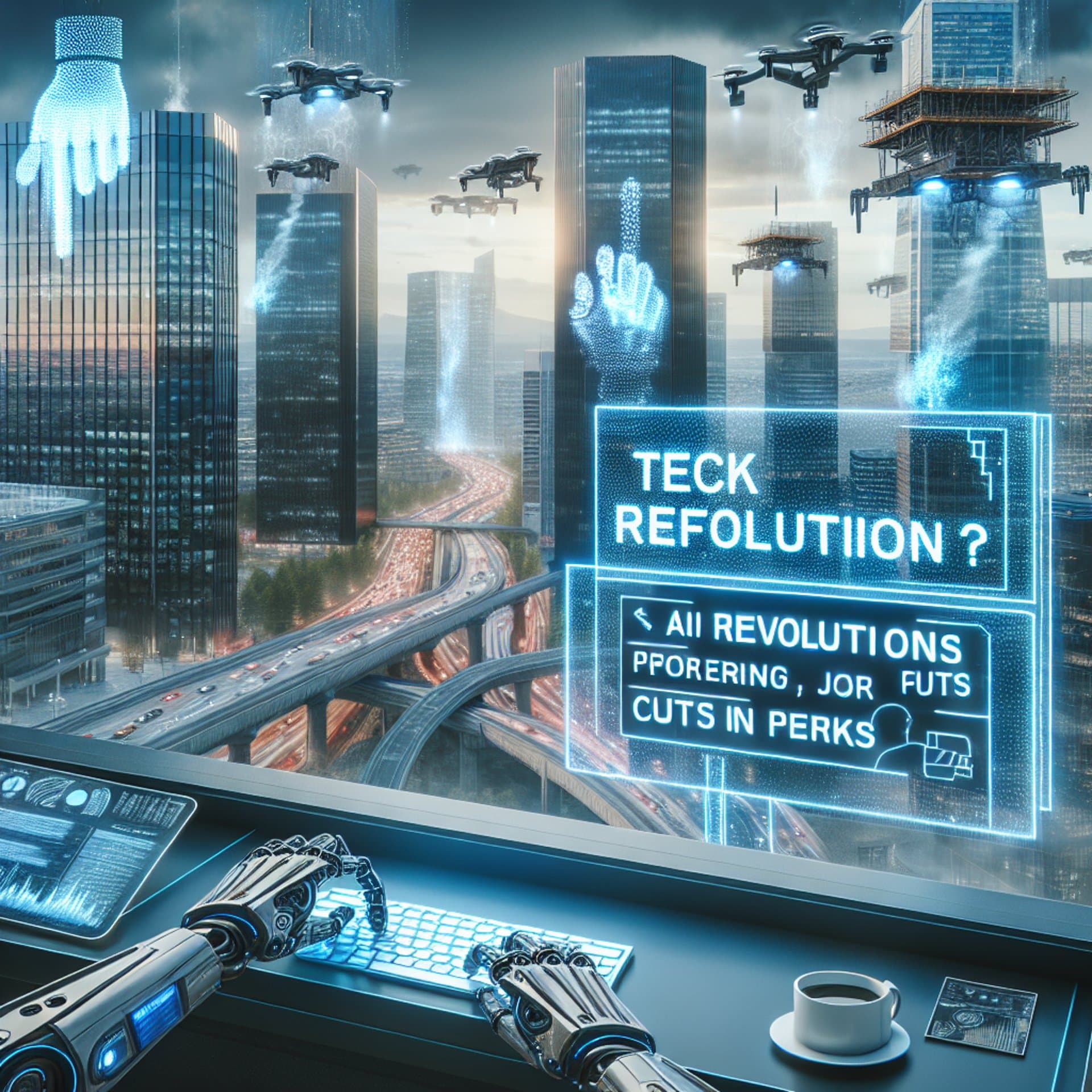 Tech Industry Faces 2025 Turmoil: Layoffs, Perk Cuts, and AI Revolution