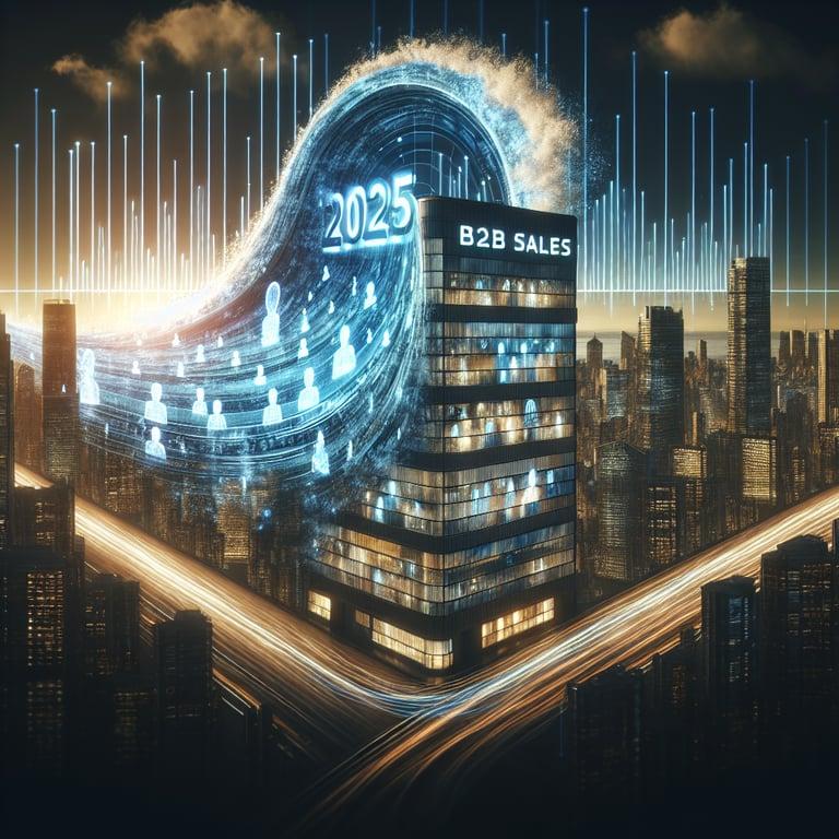Banner for The AI Surge: Why B2B Sales Teams Can't Afford to Snooze in 2025