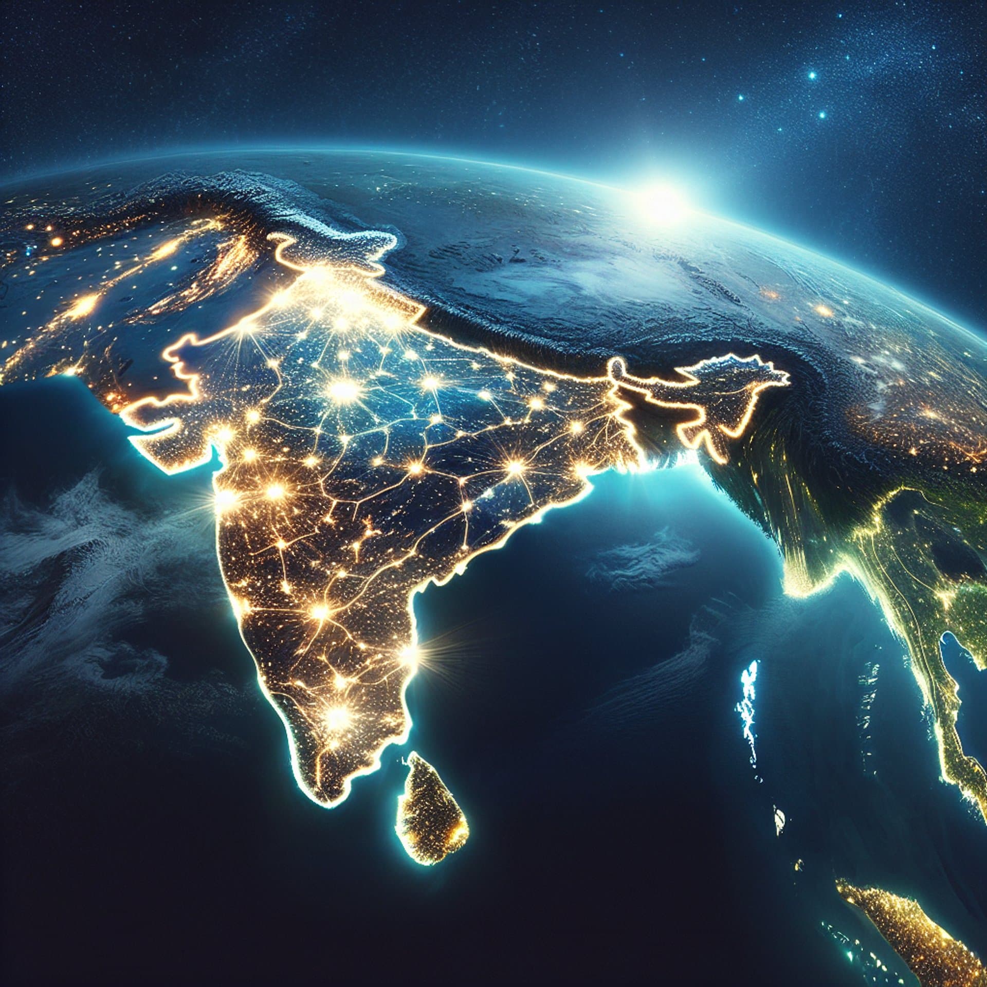 India Illuminates Like Never Before in Stunning NASA Imagery!