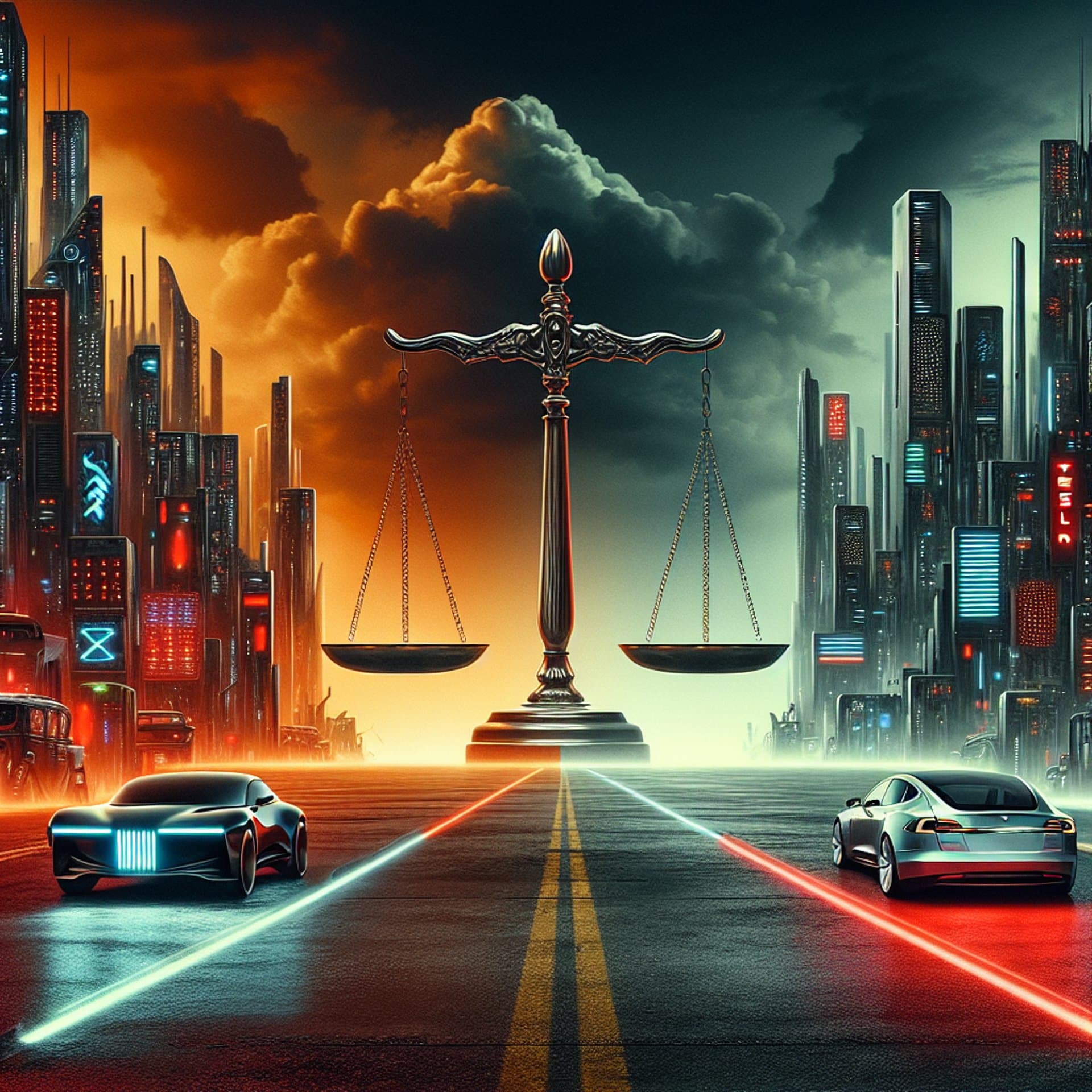 Epic Showdown: 'Blade Runner 2049' Meets Tesla in Legal Battle Royale!