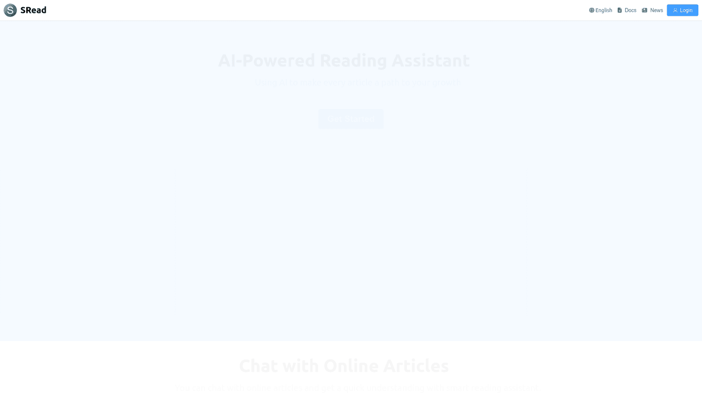 SRead screenshot