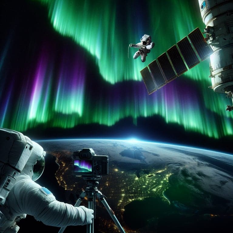 NASA Astronaut Captures Stunning Northern Lights from Space in Epic Time-Lapse