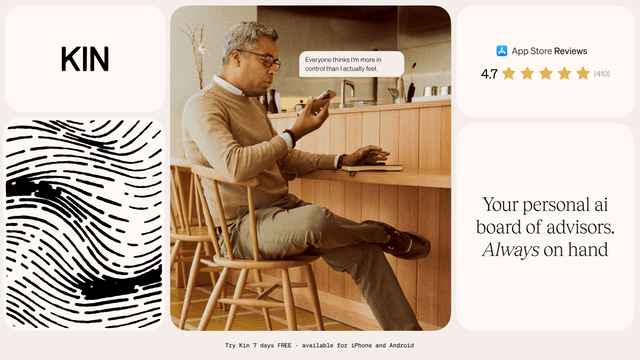 Thumbnail image for Kin - Personal AI Advisory Board