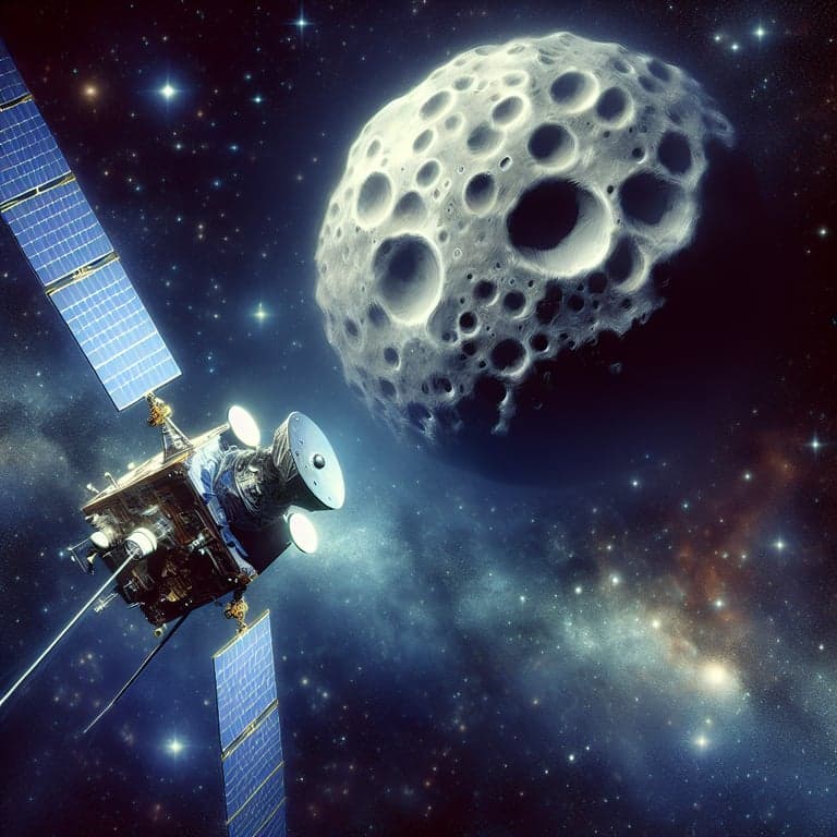 China's Tianwen 2 Snaps First Glimpse of Quasi-Moon!