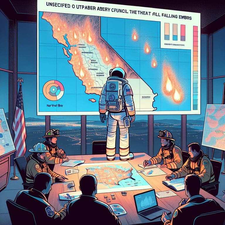 NASA Teams Up with Santa Clara County FireSafe Council for North Bay Ember-Risk Map!