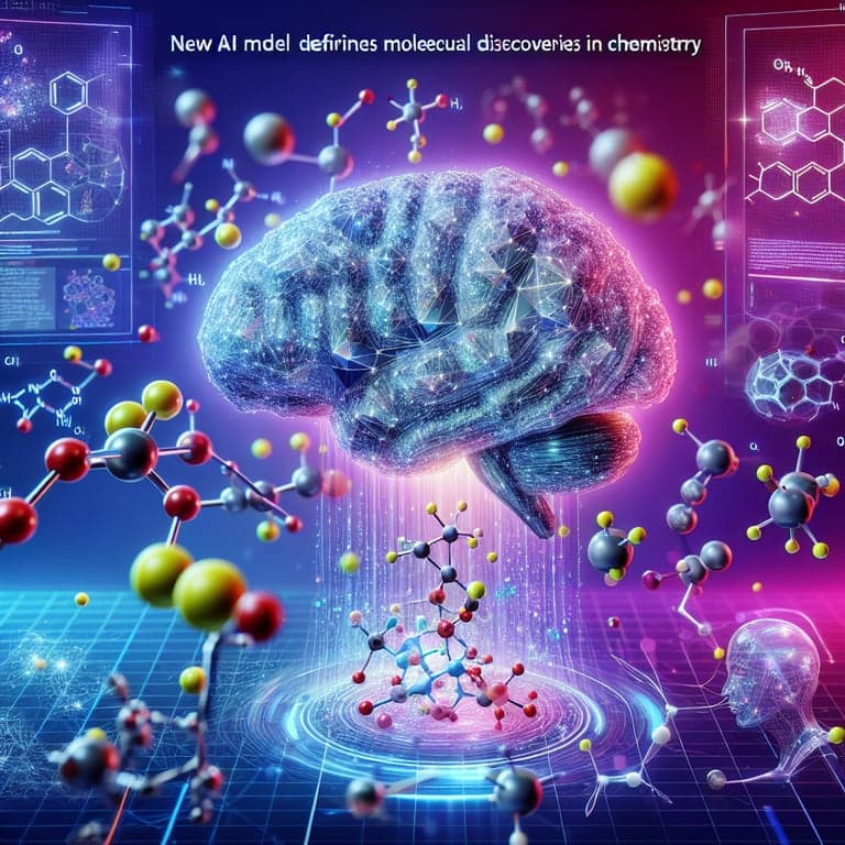 New AI Model Redefines Molecular Discoveries in Chemistry