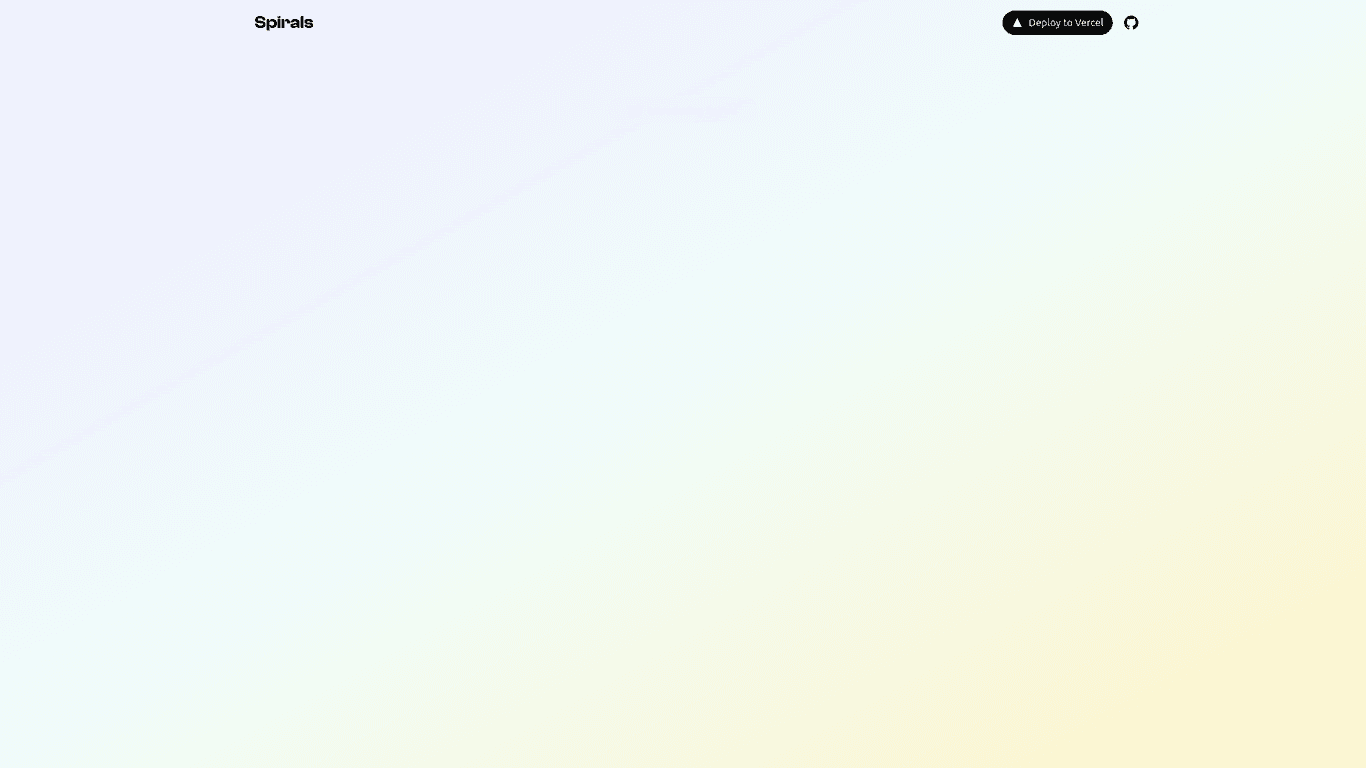 Spirals screenshot