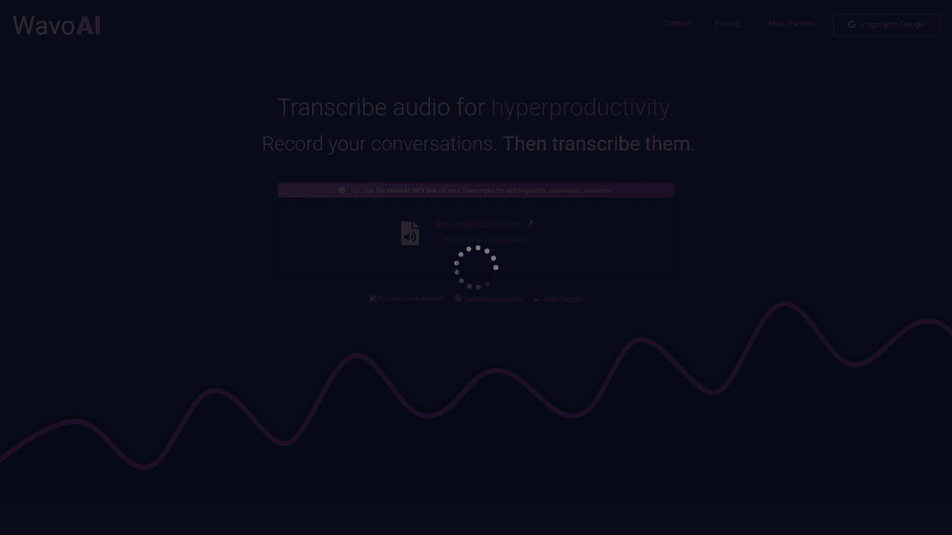 WavoAI screenshot