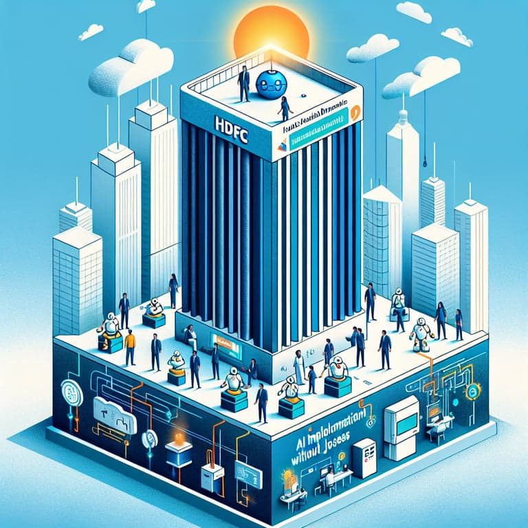 HDFC Bank Takes a Bold Stand: AI Adoption Without Layoffs!
