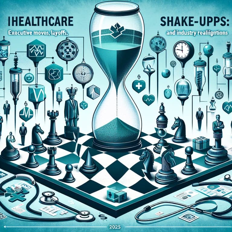 Healthcare Shake-Ups: Executive Moves, Layoffs, and Industry Realignments in 2025!