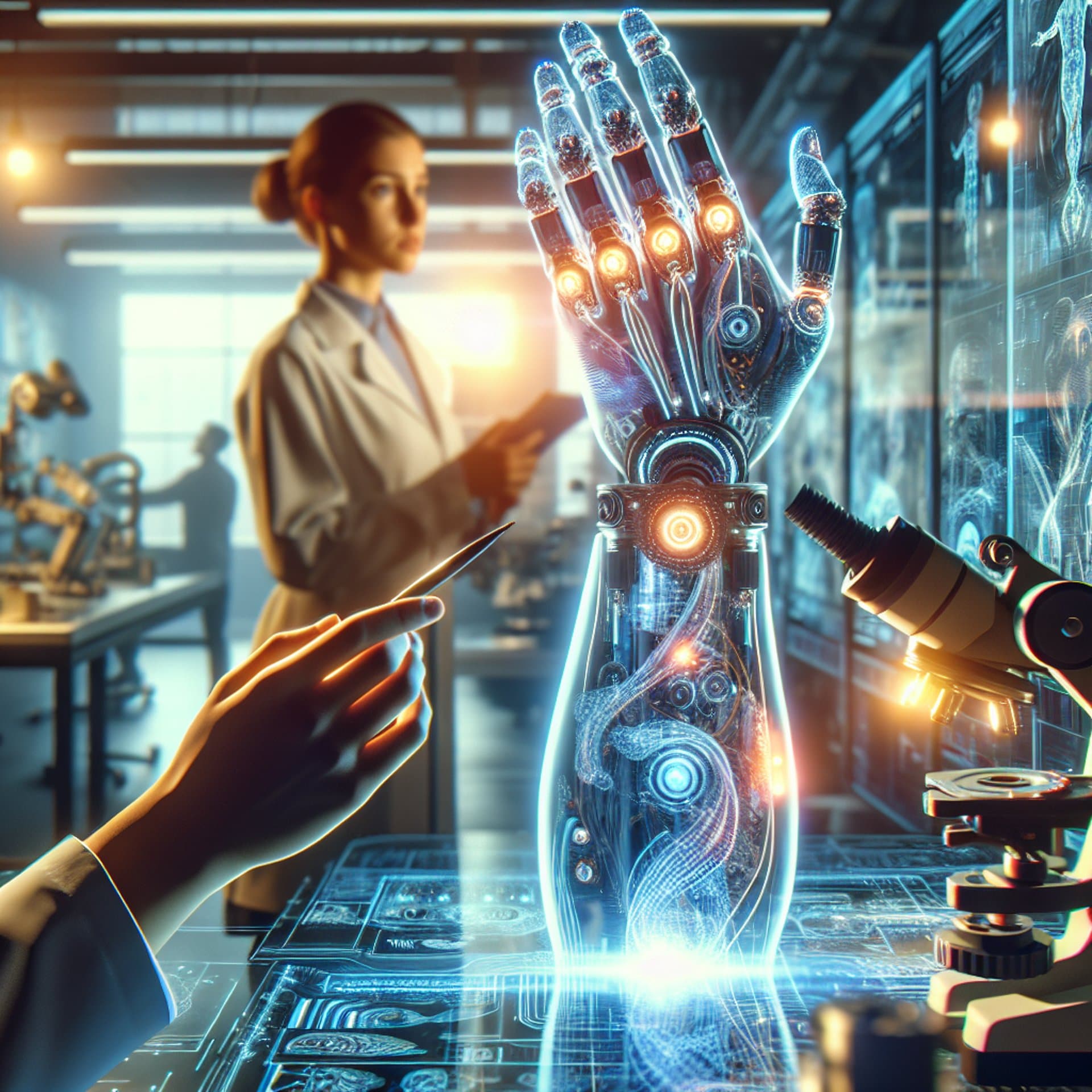 Sarah De Lagarde Makes History with AI-Powered Bionic Arm