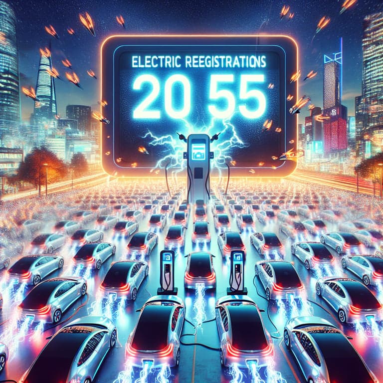 Tesla's Electrifying Performance: Registrations in South Korea Double in 2025!