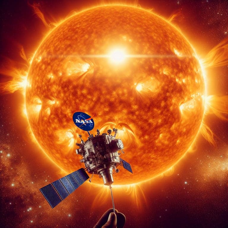 NASA's Parker Solar Probe Embarks on a Fiery Journey into the Sun's Atmosphere!