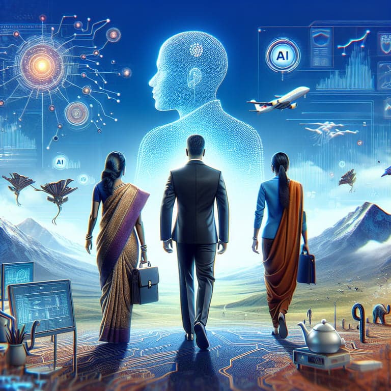 PM Modi Navigates AI Frontiers with Perplexity AI's CEO!