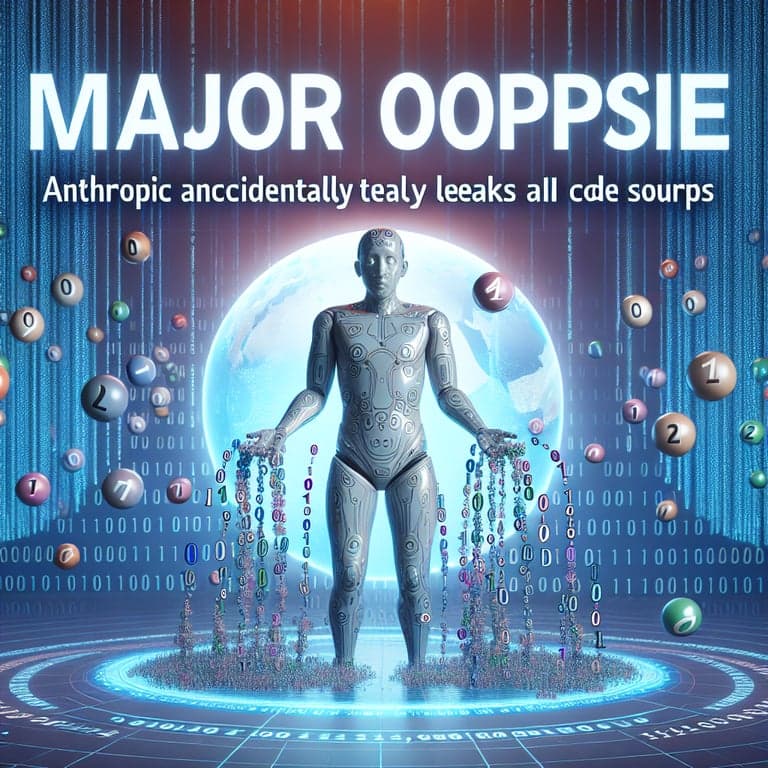 Major Oopsie: Anthropic Accidentally Leaks Claude Code AI Source