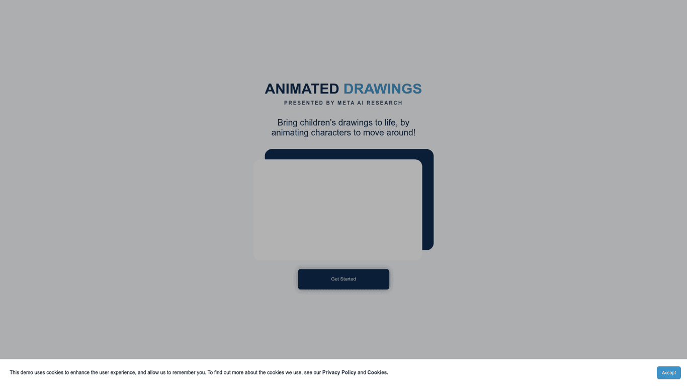 Animated Drawings By Meta AI Research screenshot