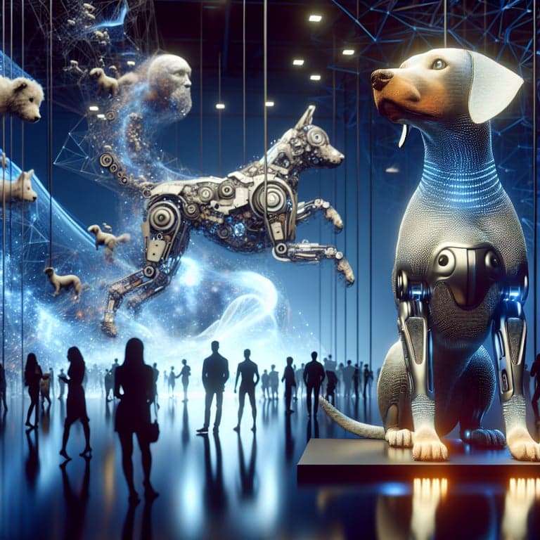 Beeple's 'Regular Animals': The Robo-Dog Show Stuns Art Basel