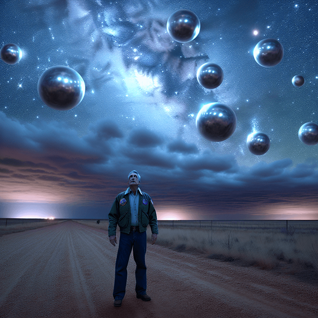 Ex-NASA Astronaut's Close Call with UFOs: Metallic Orbs in Texas Skies!