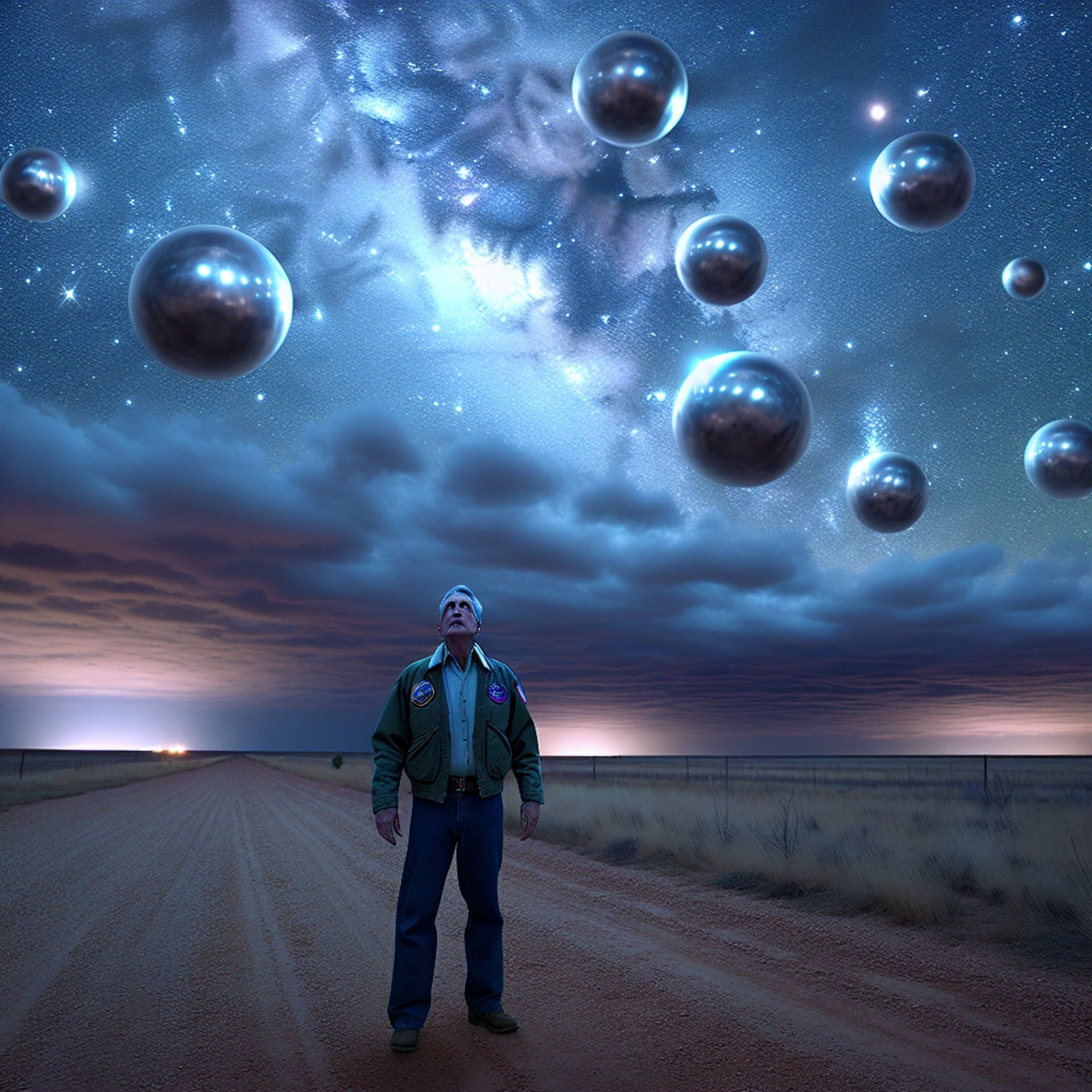 Ex-NASA Astronaut's Close Call with UFOs: Metallic Orbs in Texas Skies!