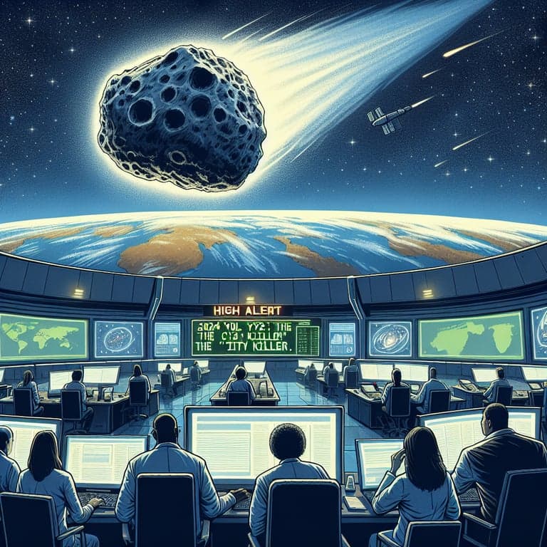 Asteroid 2024 YR4: The 'City Killer' with a 3.1% Earth Impact Chance Puts NASA on High Alert!