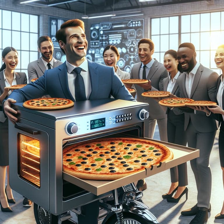 Elon Musk Keeps His Promise with a Pizza Oven at xAI Office: Employees Feast on Fresh Pizza!