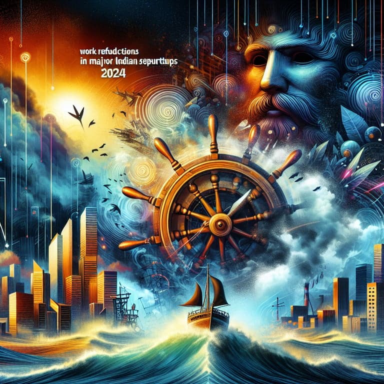 Major Indian Startups Navigate Workforce Reductions in 2024