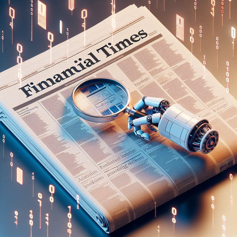 Financial Times Embraces AI for Cutting-Edge Content Curation