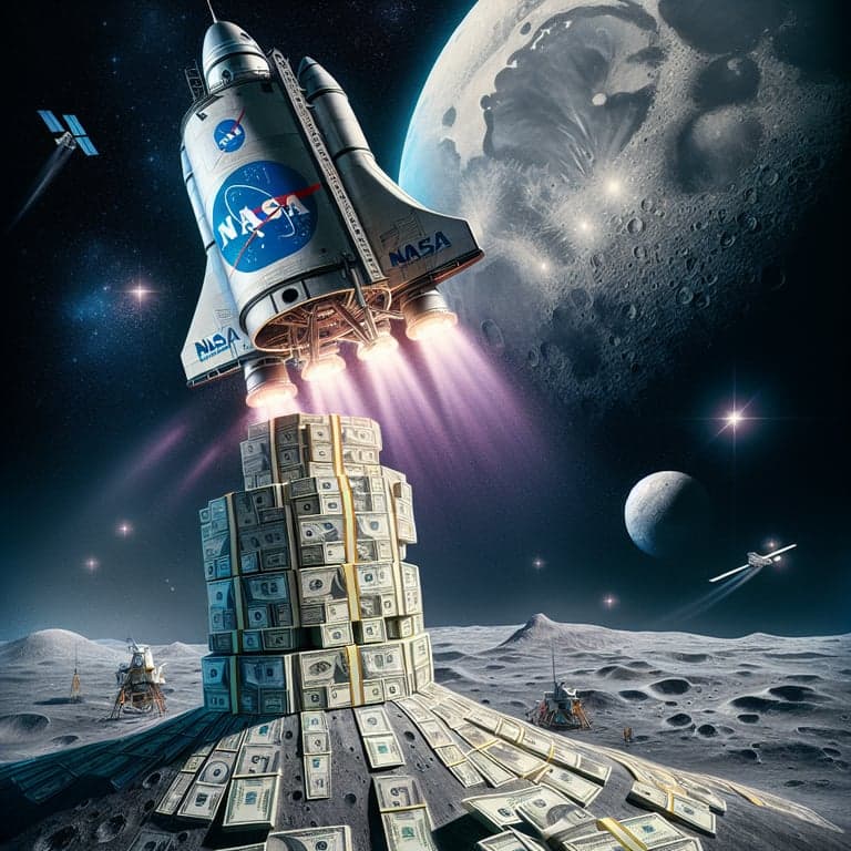 Congress Boosts NASA Moon Missions: $10 Billion for the Stars!