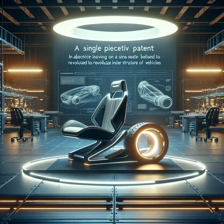 Tesla's Game-Changing Patent: The Future is a Single Piece Seat!