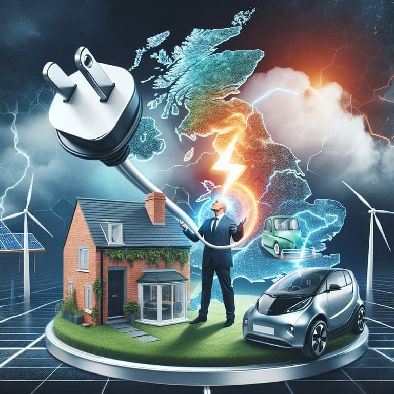 Elon Musk Powers Up the UK: Tesla to Offer Household Electricity!