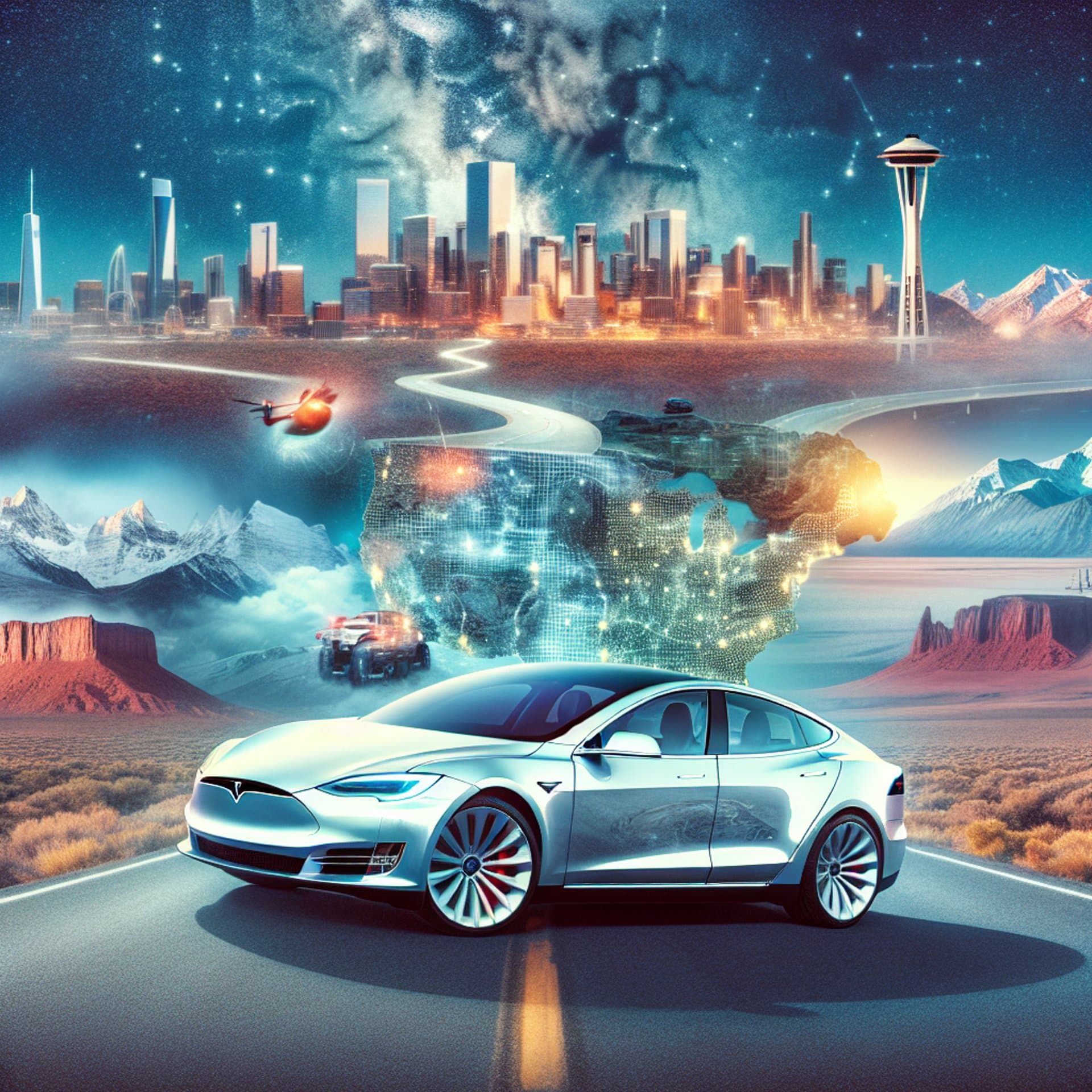 Tesla Model S Makes Historic Coast-to-Coast Journey with Zero Human Touch