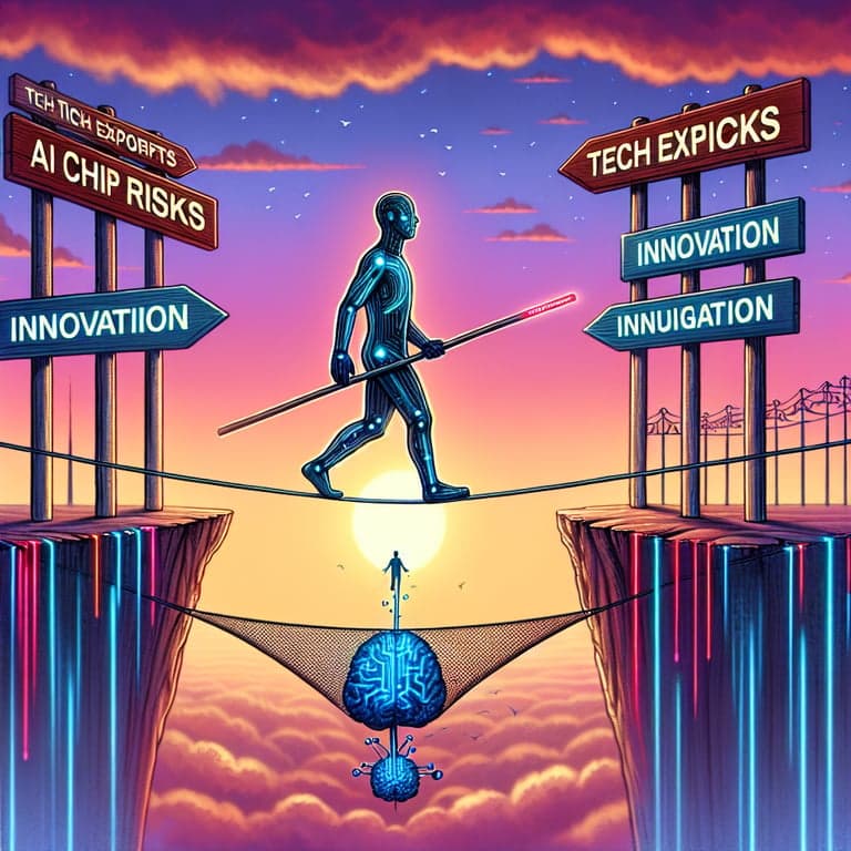 Balancing Act: US Aims to Mitigate AI Chip Risks Without Stifling Tech Exports