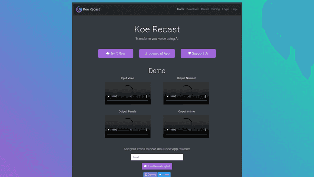 Thumbnail image for Koe Recast
