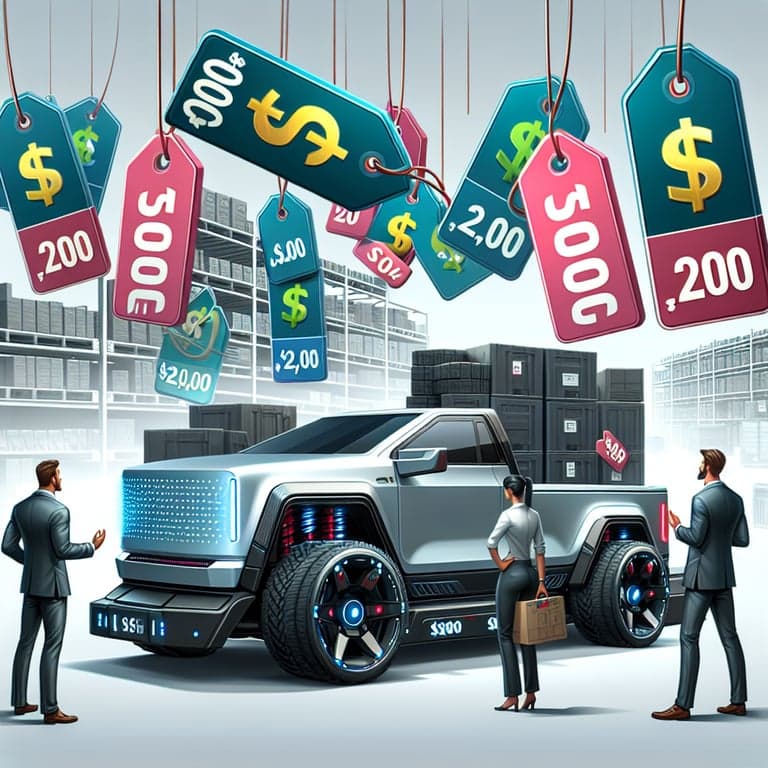 Tesla Offers Up to $12K Discount on Cybertruck to Clear Inventory