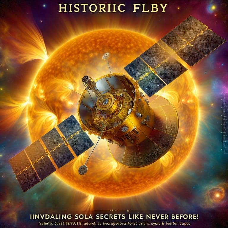Parker Solar Probe's Historic Flyby: Unveiling Solar Secrets Like Never Before!