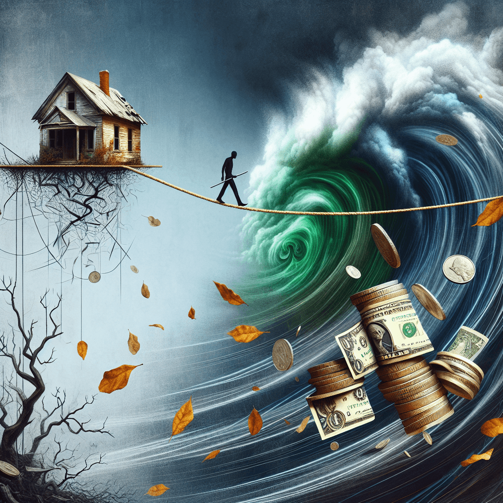 America's Financial Edge: One Crisis from Homelessness