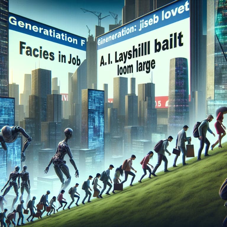 Generation F Faces Uphill Battle in 2025 Job Market: A.I. Layoffs Loom Large