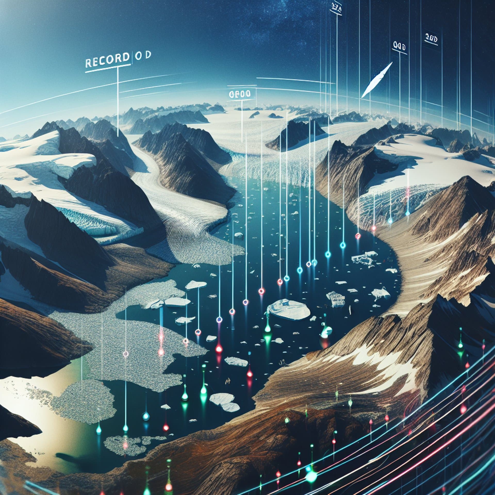NASA's Stunning Snapshot of Greenland's Winter Ice Reveals Record Lows