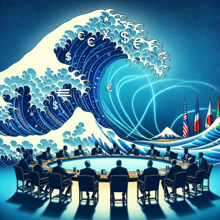 Economic Waves: Tariff Talks Stir Financial Waters