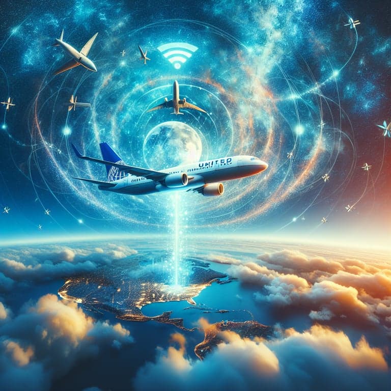 United Airlines and SpaceX's Starlink Join Forces for Free In-Flight Wi-Fi!